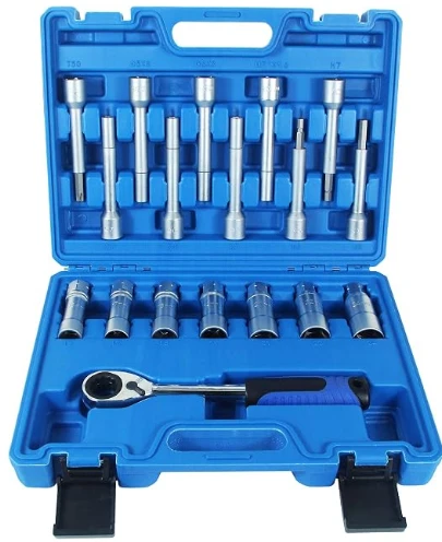 The 82711 18 Piece Suspension Shock Absorber Socket Kit manufacturers