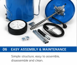 25L Portable Hand-Operated Grease Pump Dispenser With Wheels & Trolley manufacturers 25L Portable Hand-Operated Grease Pump Dispenser With Wheels & Trolley manufacturers