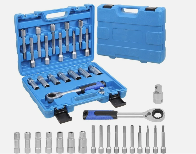 The 82712 19 Piece Suspension Shock Absorber Socket Kit factory