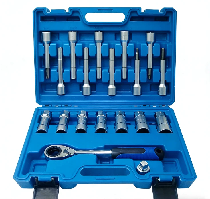 The 82712 19 Piece Suspension Shock Absorber Socket Kit